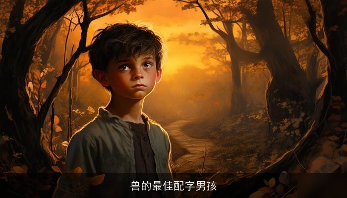 兽的最佳配字男孩
