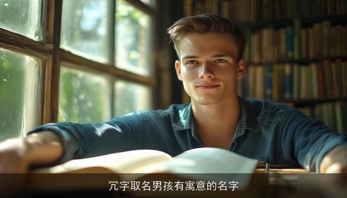 冗字取名男孩有寓意的名字