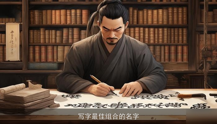 写字最佳组合的名字