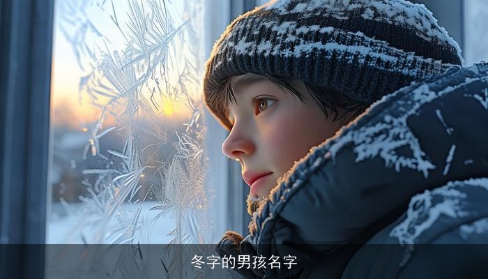 冬字的男孩名字
