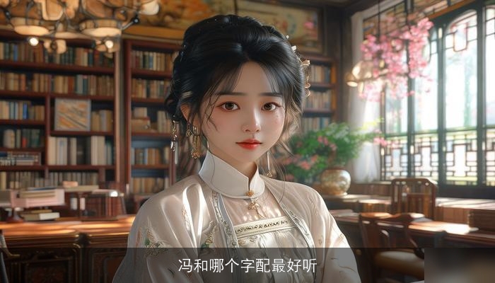 冯和哪个字配最好听