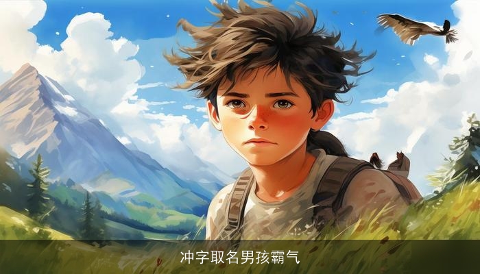 冲字取名男孩霸气