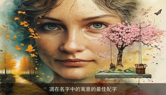 凋在名字中的寓意的最佳配字