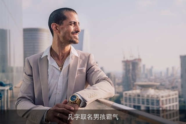 凡字取名男孩霸气