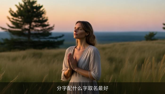 分字配什么字取名最好