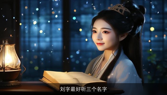 刘字最好听三个名字