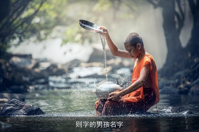 则字的男孩名字