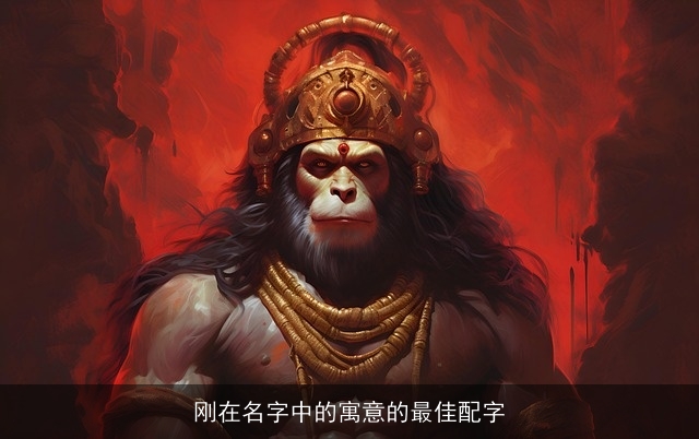 刚在名字中的寓意的最佳配字