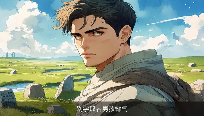 别字取名男孩霸气
