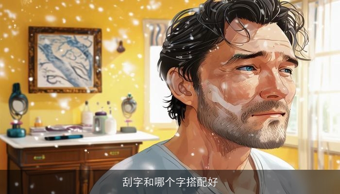 刮字和哪个字搭配好