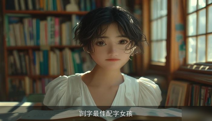 剀字最佳配字女孩