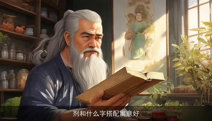 剂和什么字搭配寓意好