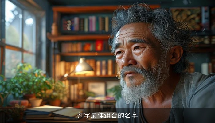 剂字最佳组合的名字