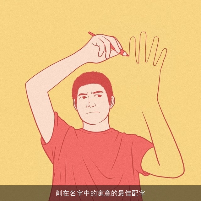 削在名字中的寓意的最佳配字