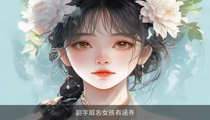 副字取名女孩有涵养