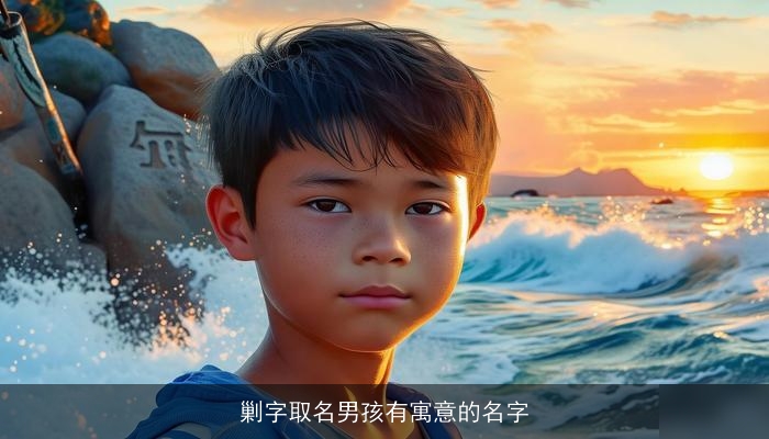 剿字取名男孩有寓意的名字