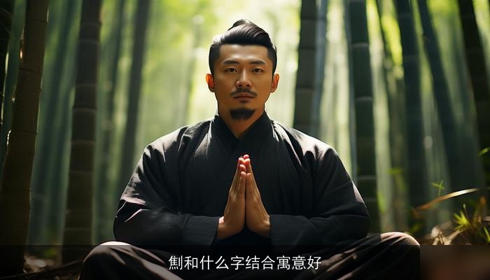 劁和什么字结合寓意好