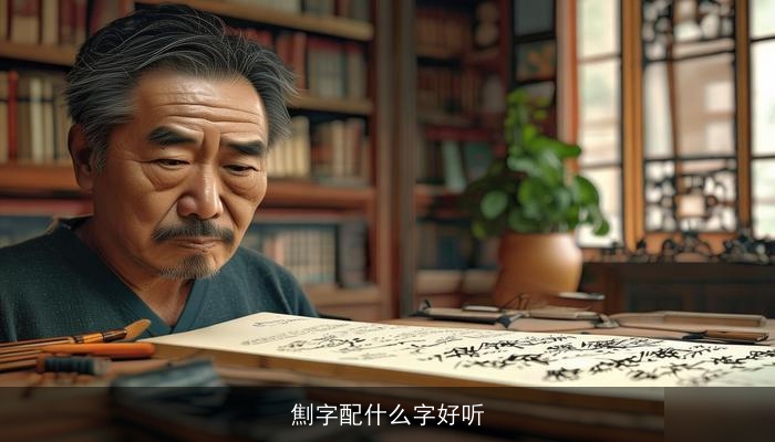 劁字配什么字好听