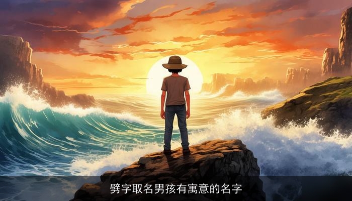 劈字取名男孩有寓意的名字