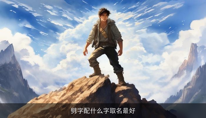 劈字配什么字取名最好