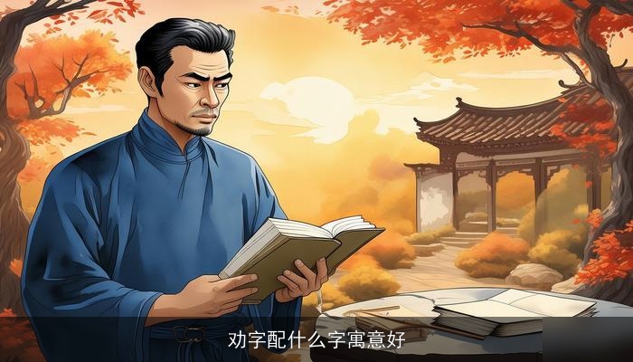 劝字配什么字寓意好