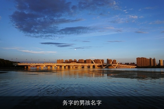 务字的男孩名字