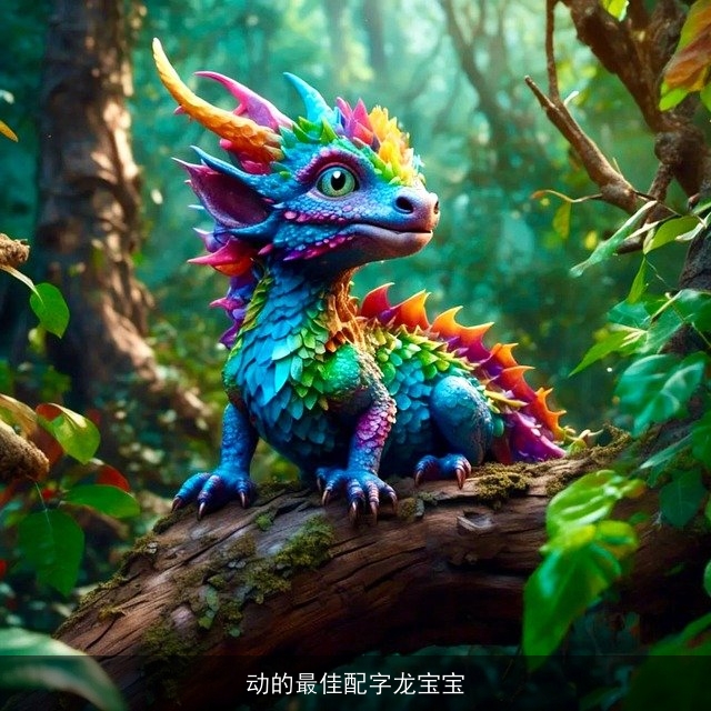 动的最佳配字龙宝宝