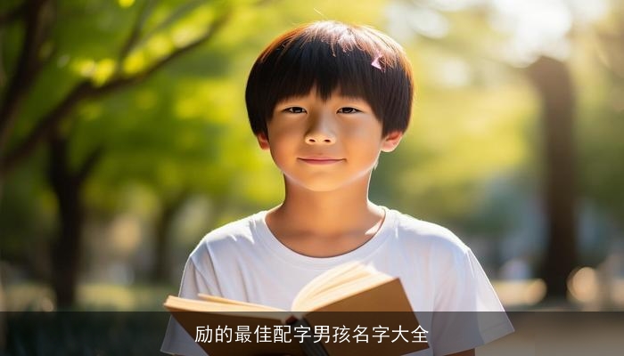 励的最佳配字男孩名字大全