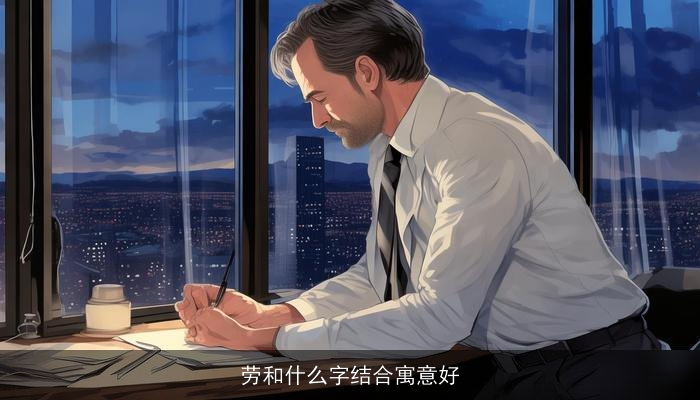 劳和什么字结合寓意好