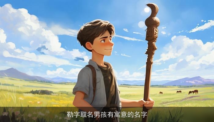 勒字取名男孩有寓意的名字