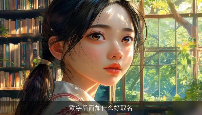勖字后面加什么好取名