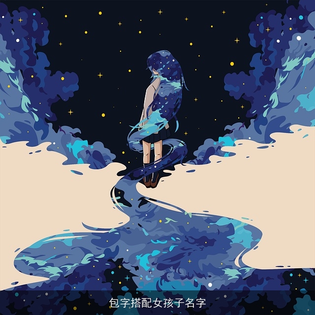 包字搭配女孩子名字