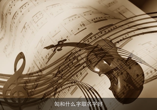 匈和什么字取名字好