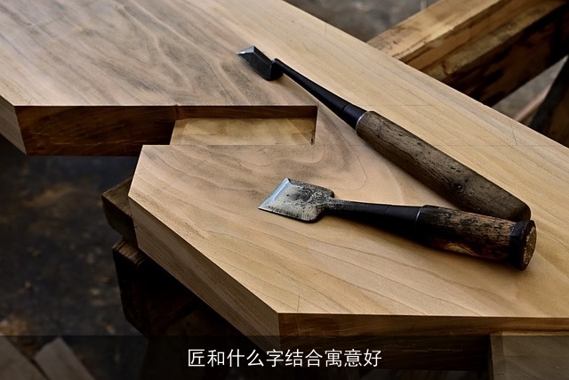 匠和什么字结合寓意好