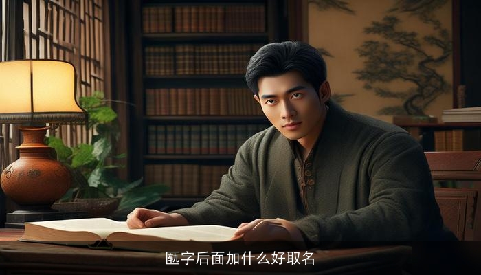 匦字后面加什么好取名