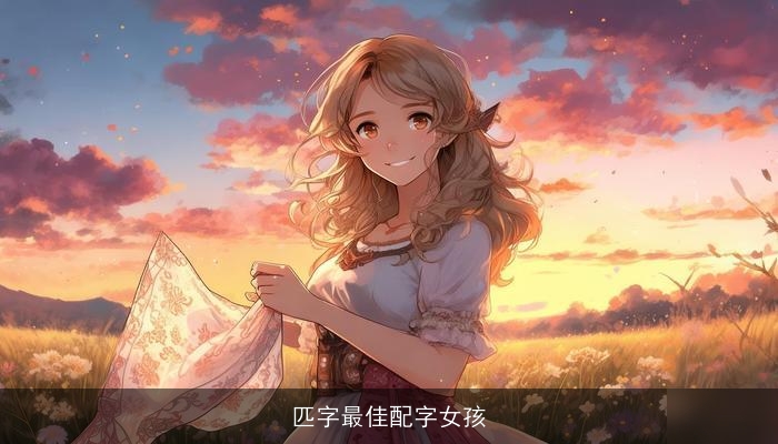 匹字最佳配字女孩