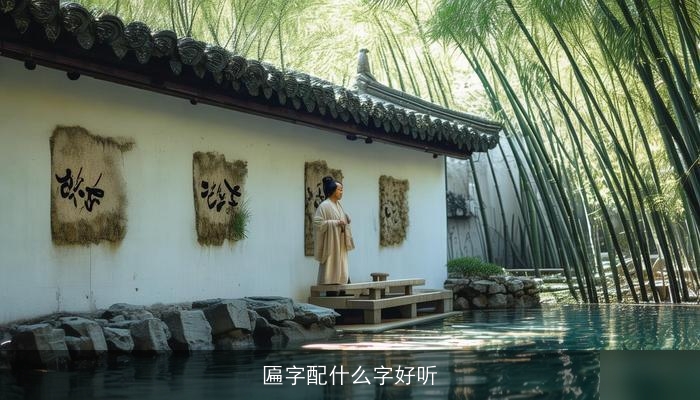 匾字配什么字好听