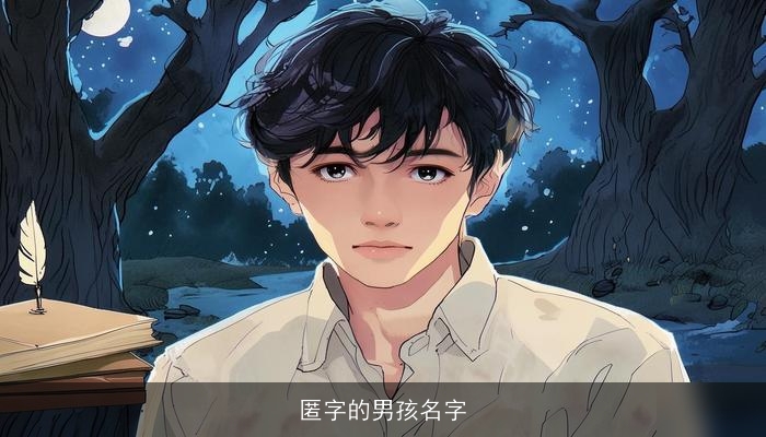 匿字的男孩名字
