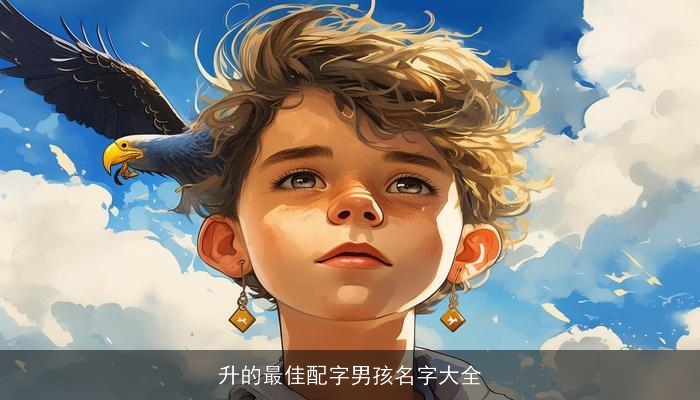 升的最佳配字男孩名字大全