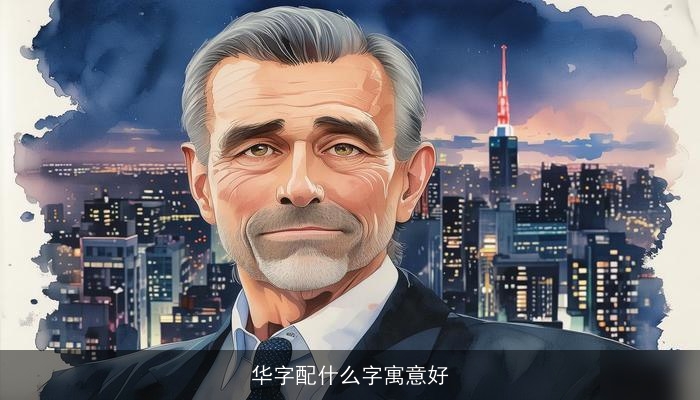 华字配什么字寓意好