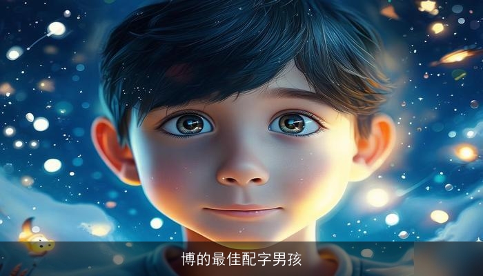 博的最佳配字男孩