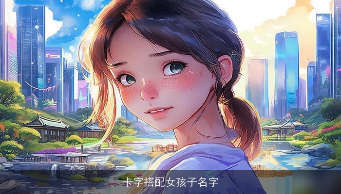 卡字搭配女孩子名字