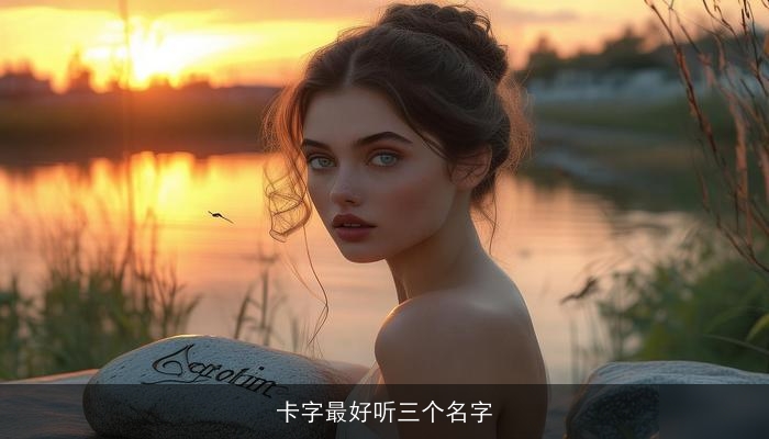 卡字最好听三个名字