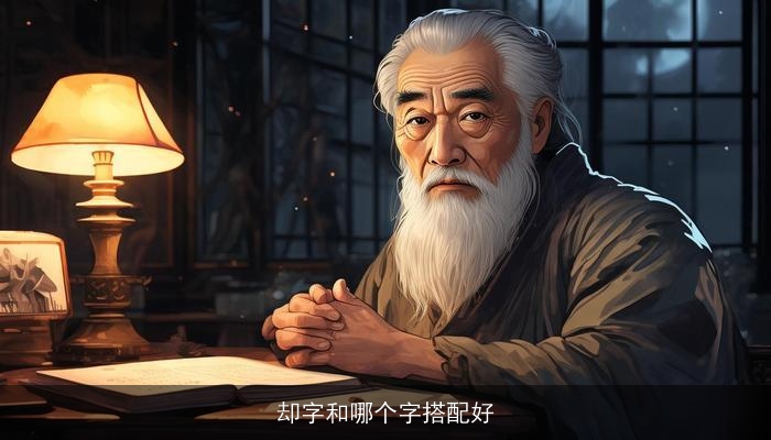 却字和哪个字搭配好