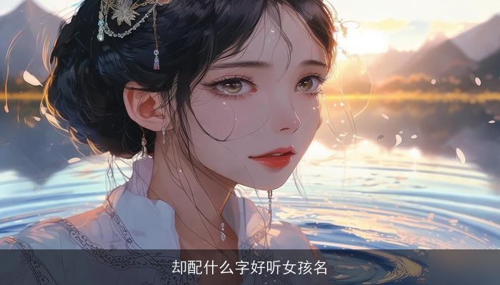 却配什么字好听女孩名