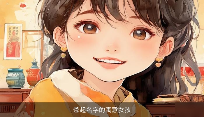 卺起名字的寓意女孩