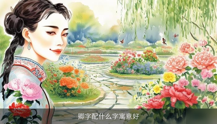 卿字配什么字寓意好
