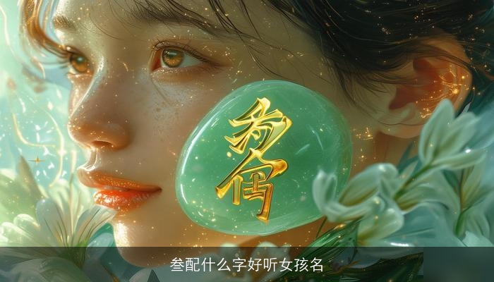叁配什么字好听女孩名