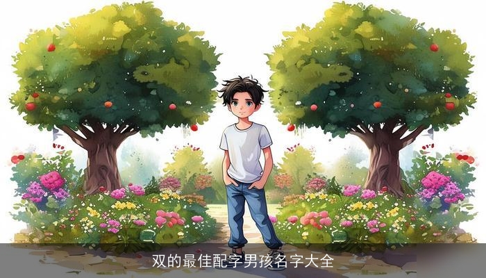 双的最佳配字男孩名字大全