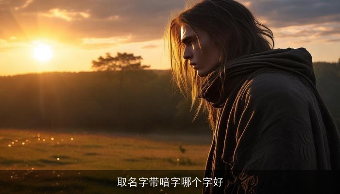 取名字带喑字哪个字好